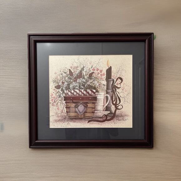Pat Richter Print Titled “ Pewter Heart” - Picture 1 of 2